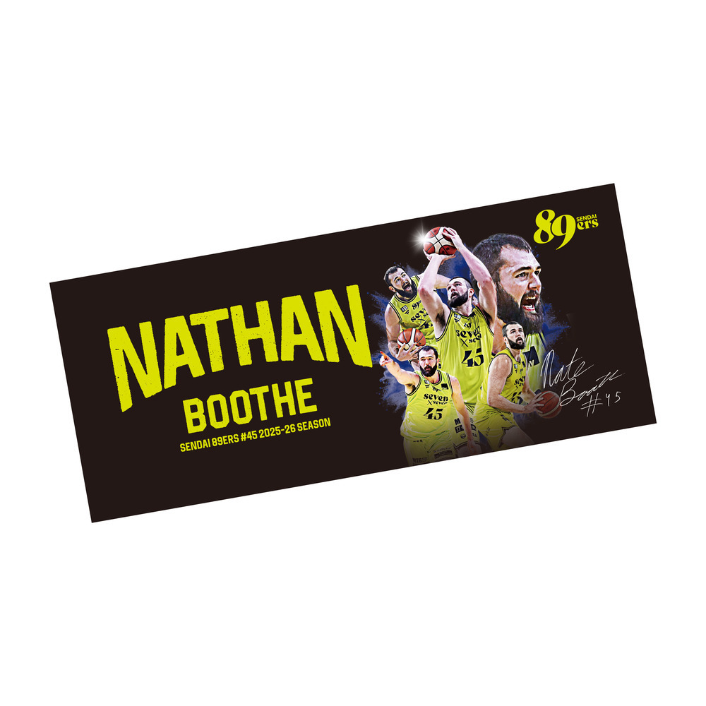 【受注販売】【MyPLAYER COLLECTION 2025-26】タオル #45 ネイサン・ブース 詳細画像 #45 ネイサン・ブース 1